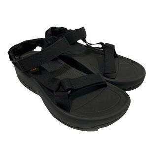 Teva Sandals Womens 7 Black Platform Hurricane XLT2 Ampsole NEW 1131270